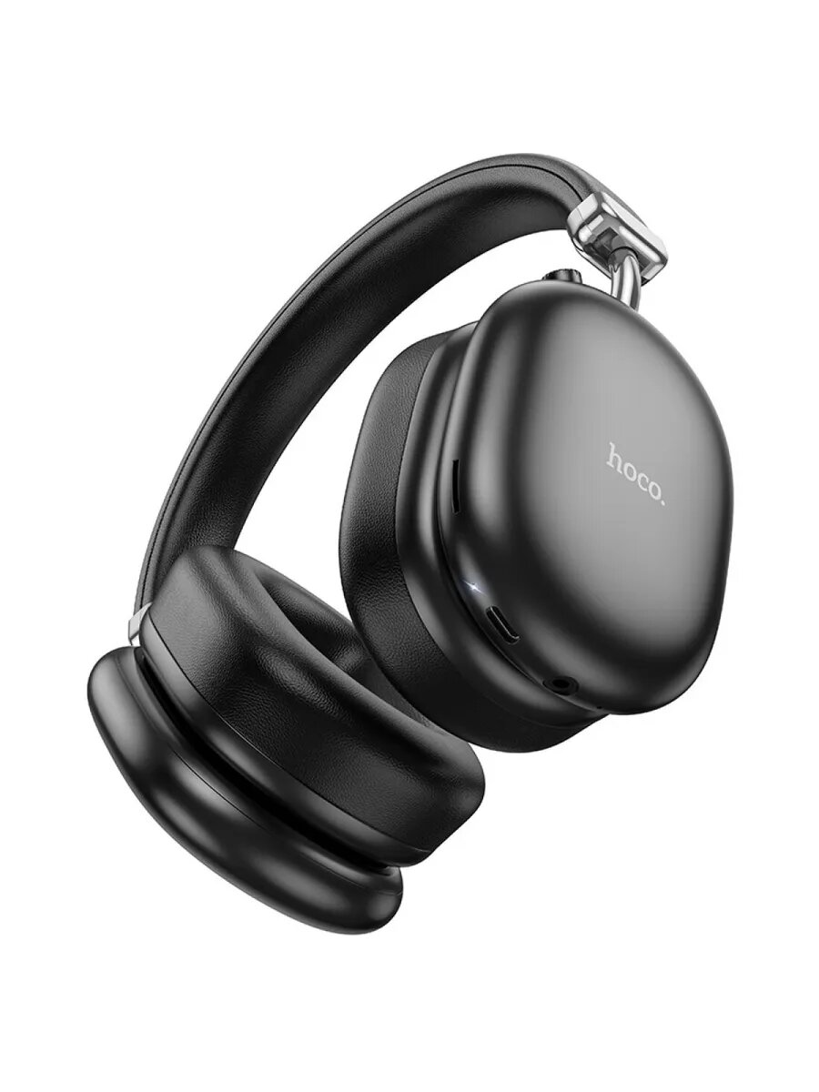Наушники Hoco W35 MAX, ANC, шумоподавление, Bluetooth, чёрные