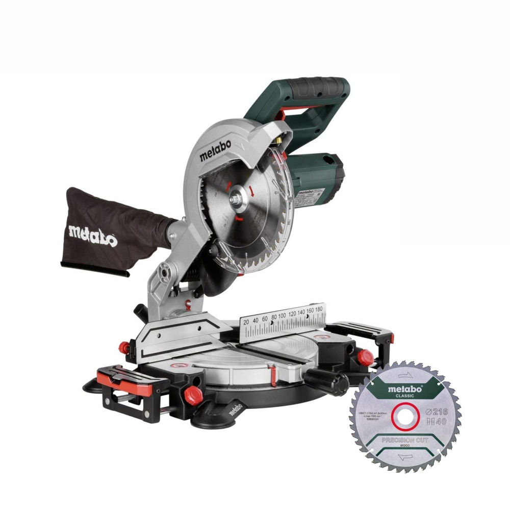 Торцовочная пила Metabo KS 216 M Lasercut + пильный диск 690874000