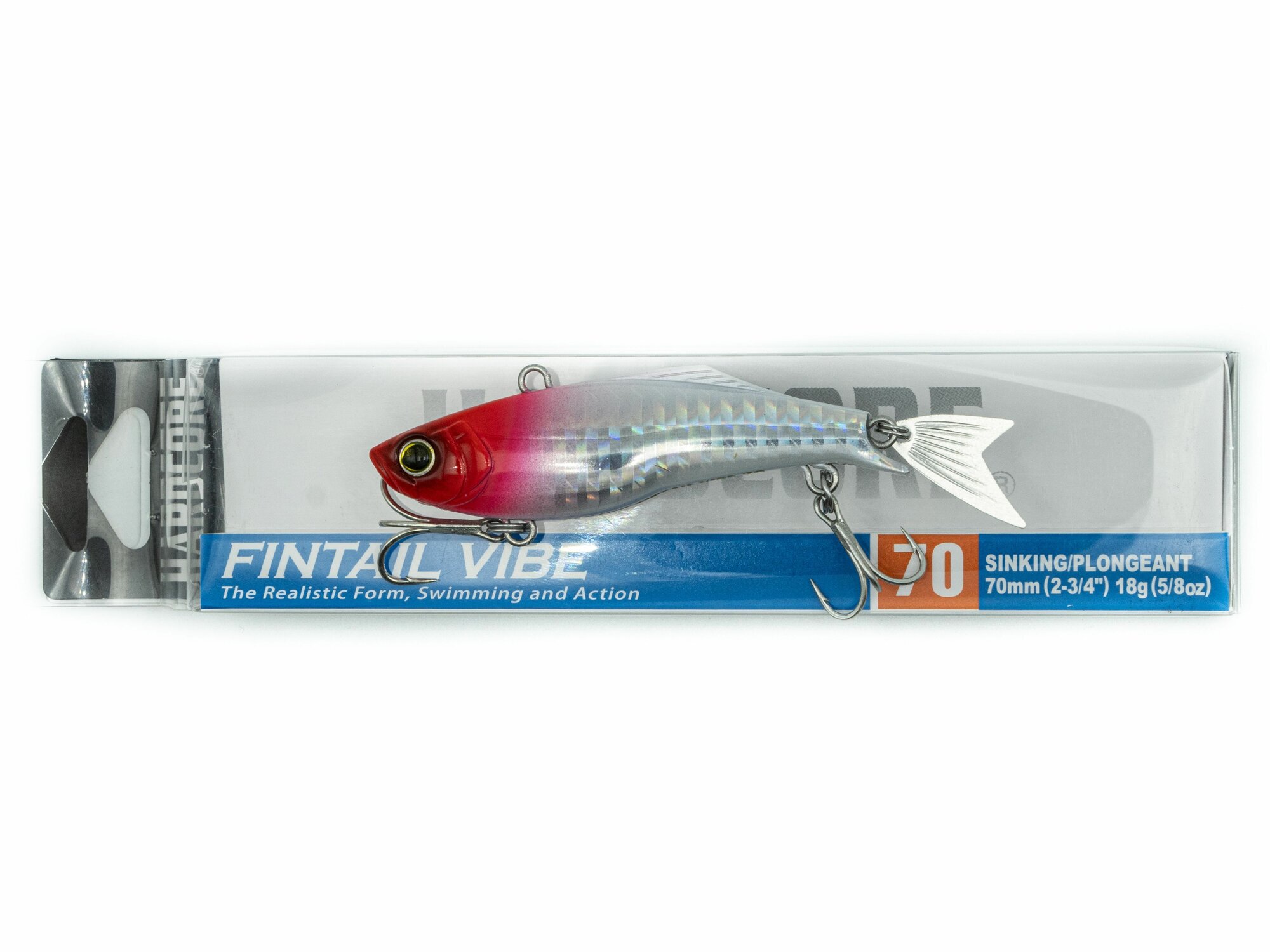 Раттлин Yo-Zuri/Duel Hardcore Finetail Vibe 70S, 18 г, F1186-HRH