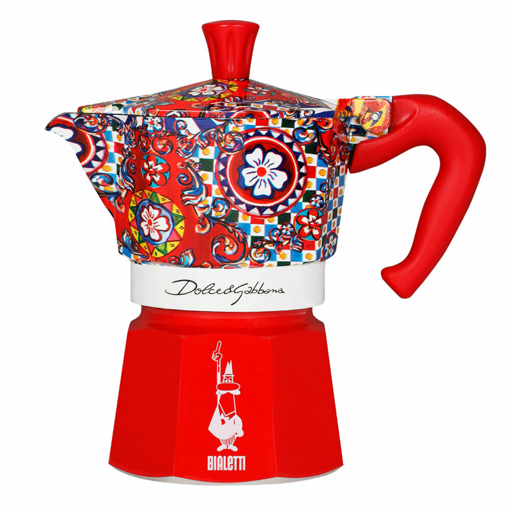 Гейзерная кофеварка Bialetti Moka Express Dolce&Gabbana Carretto Siciliano 5327