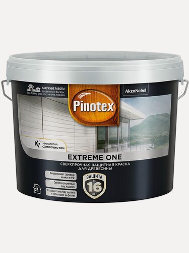 Изображение товара Пропитка декоративная для защиты древесины Pinotex Extreme One база BC полуматовая 2,35 л