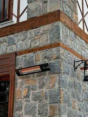 Уличный инфракрасный обогреватель Veito Space S Black