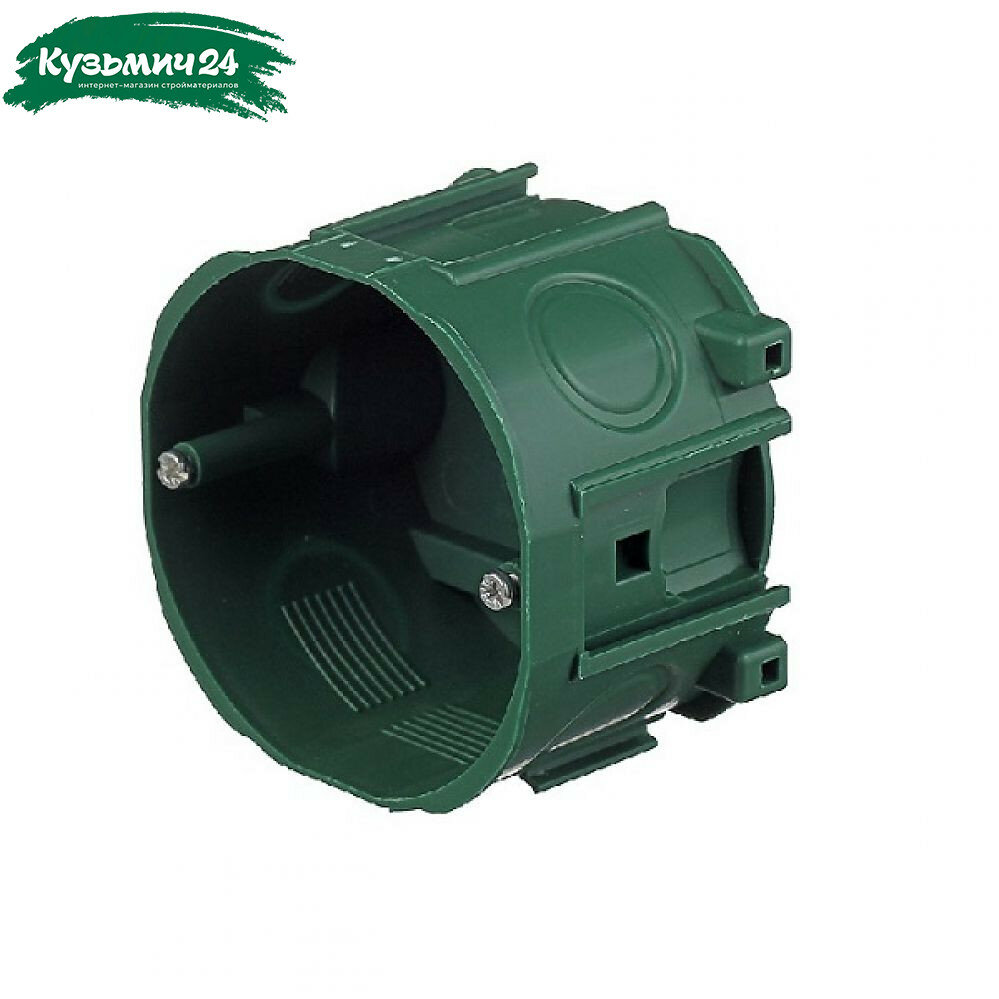 Коробка Schneider Electric установочная под бетон с винтами 71х47