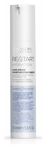 REVLON ReStart Hydration Anti-Frizz Moisturizing Drops Увлажняющие капли для смягчения волос, 50 мл