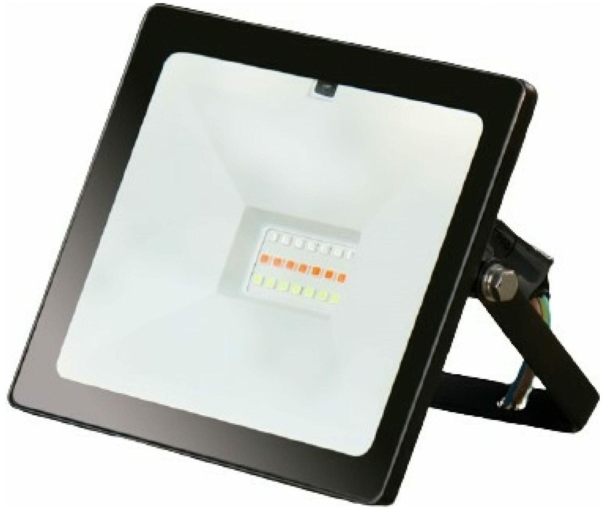 Прожектор светодиодный REXANT с пультом дистанционного управления 20 Вт, цвет свечения мультиколор (RGB) Артикул 605-011
