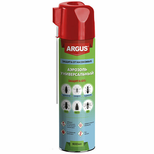 ARGUS Аэрозоль от мух, ос и др. летающих 600мл