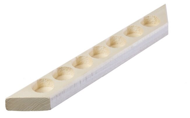 фото Полочка для масел 7 отверстий, липа