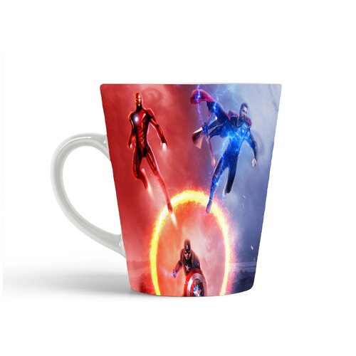 фото Кружка-латте coolpodarok мстители трио портал