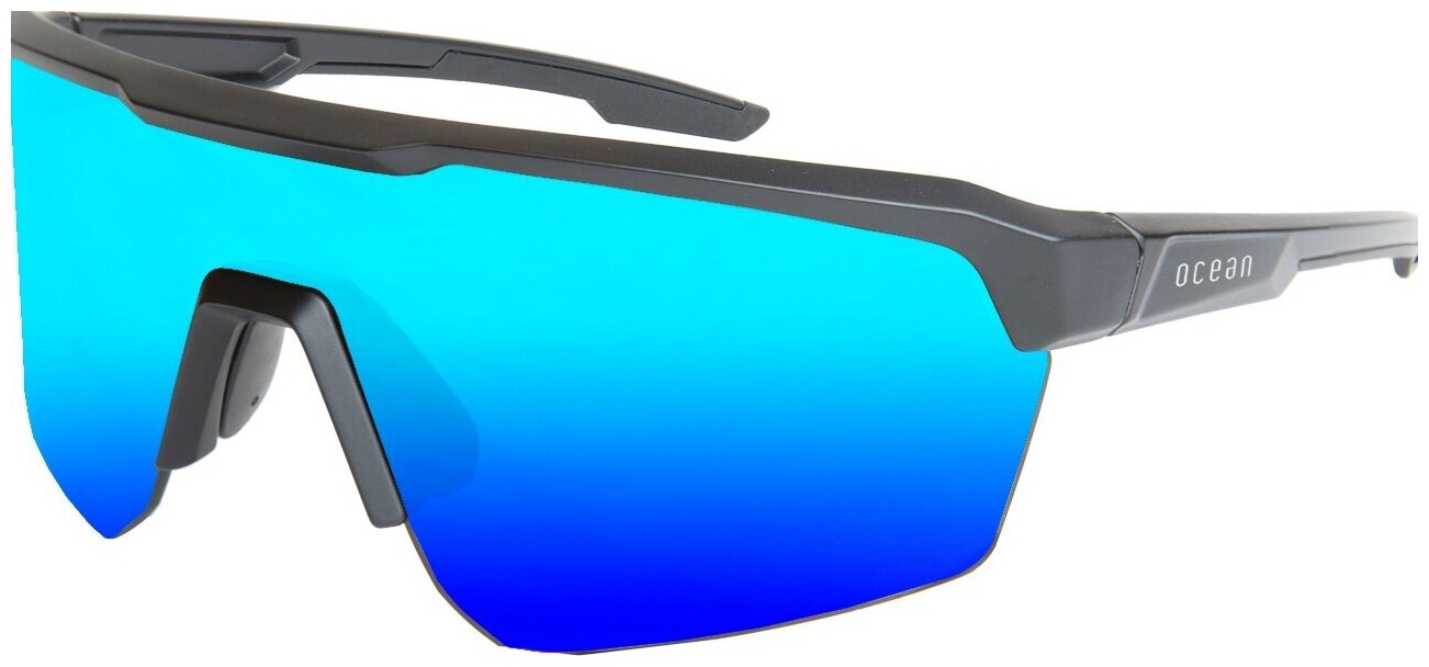 Солнцезащитные очки OCEAN  OCEAN Route Matt Black / Revo Blue Polarized lenses