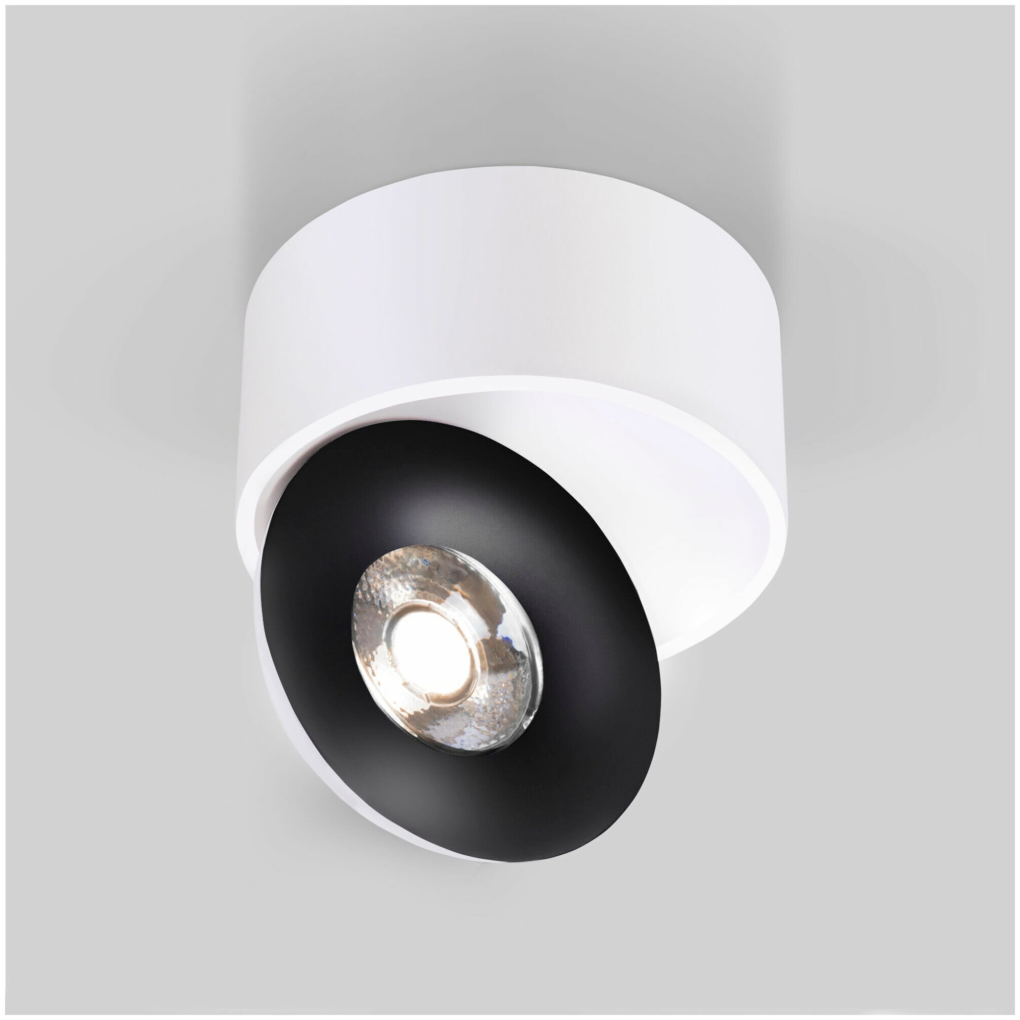 Накладной светодиодный светильник Elektrostandard Glide 25100/LED черный жемчуг 8Вт 4200 К - фото №3