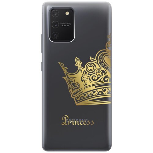 Силиконовый чехол с принтом True Princess для Samsung Galaxy S10 Lite / Самсунг С10 Лайт силиконовый чехол с принтом true princess для samsung galaxy s10 самсунг с10 плюс