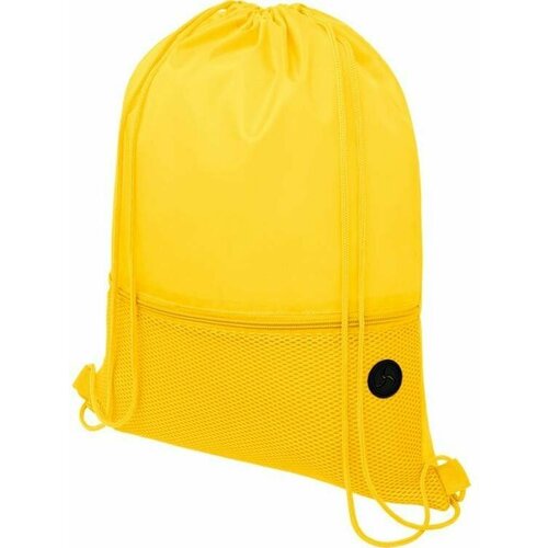 Рюкзак Oasis, полиэстер, вмещает А4, желтый