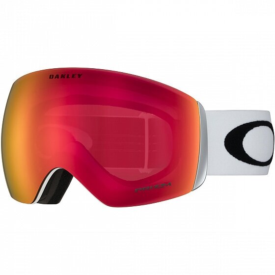 Маска Oakley Flight Deck L MATTE WHITE/PRIZM TORCH IRIDIUM