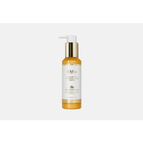 D'ALBA масло+пенка для глубокого очищения 2 в 1 white truffle return oil cream cleanser