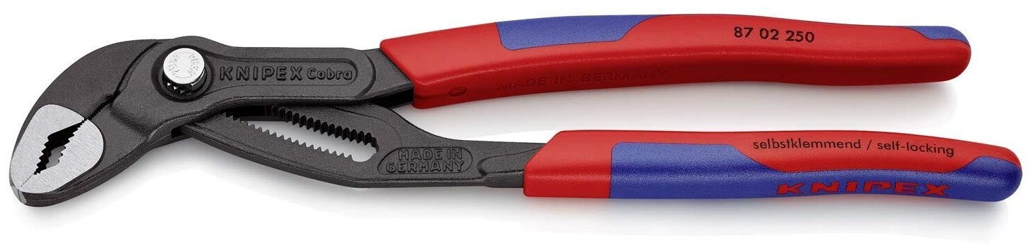 Сантехнические клещи Knipex 87 02 250 SB в блистере 250 мм