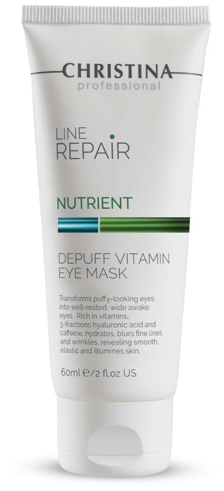 Line Repair Nutrient Depuff Vitamin Eye Mask Восстанавливающая противоотечная маска для кожи вокруг глаз