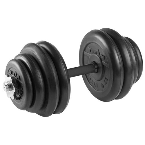 Гантель разборная 30 кг TITAN Barbell - d26, Комплектация №2 с обрезиненной ручкой