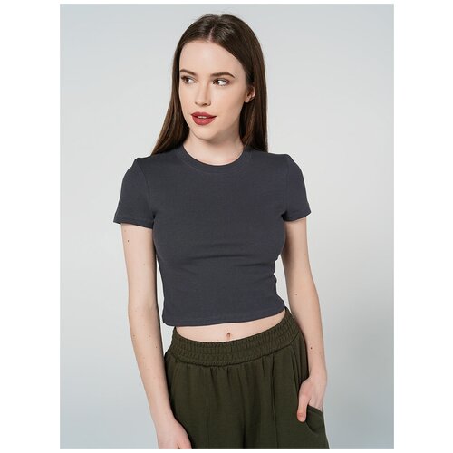 фото Футболка твое, размер xs, темно-серый