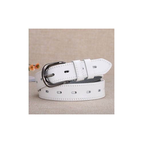 фото Ремень cityfox, размер 48, белый