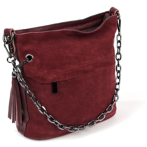 фото Женская кожаная сумка 3301-z вайнред piove