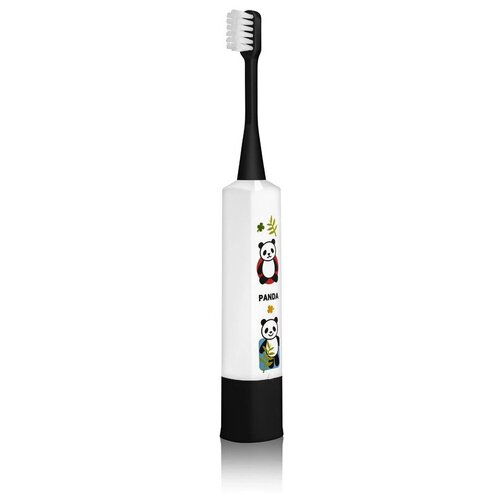 Электрическая зубная щетка Hapica Панда DBK-5KWK (3-10 лет) Черно-белая