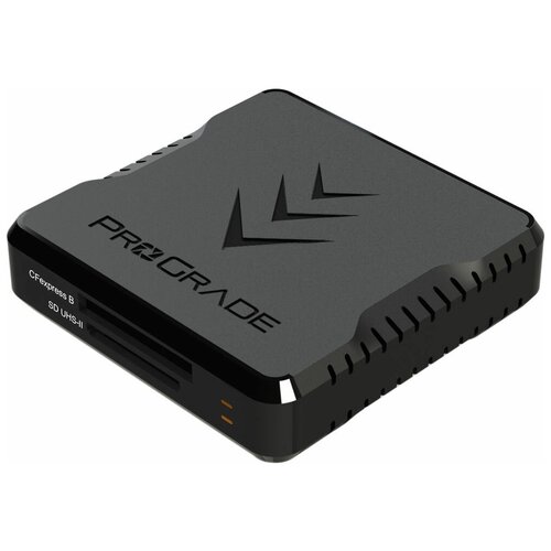 ProGrade Digital CFexpress Type B & UHS-II SDXC Dual-Slot USB 3.2 Gen 2 Картридер delkin devices cfexpress type b card sd uhs ii usb картридер