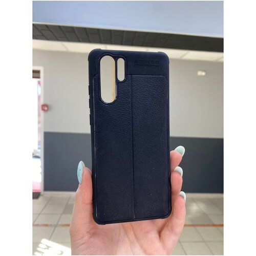 Силиконовая накладка AUTO FOCUS HUAWEI P30 PRO 2019, черный