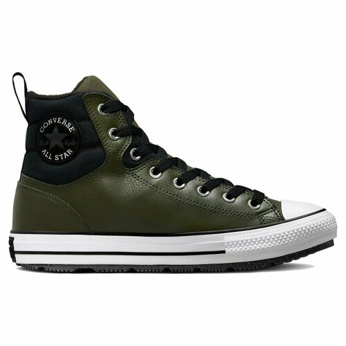 Кеды Converse A01384, демисезонные, повседневные, нескользящая подошва, утепленные, размер 44.5 EU, черный