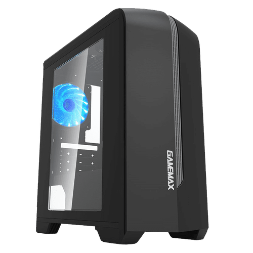 Компьютерный корпус, без блока питания mATX GameMax Centauri BG корпус gamemax atx case black w o psu w 1xusb3 0 1xusb2 0 w 2x20cm argb gmx 20 argb front fans w 1x12cm argb gmx 12 rainbow d fan