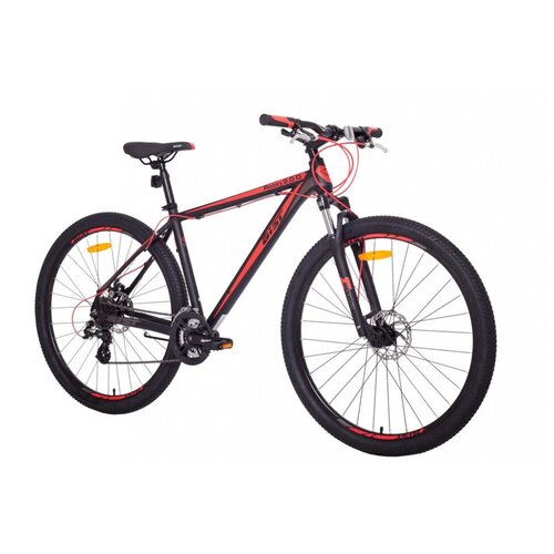 фото Aist велосипед аист rocky 2.0 disc 29" (рама 21,5", черный/желтый)