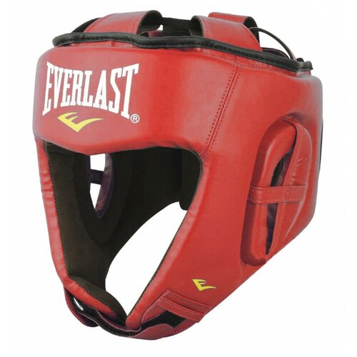 Шлем боксерский Everlast Amateur Competition 610200-10R PU M, красный