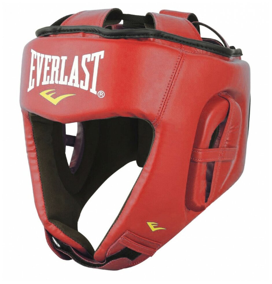 Шлем боксерский Everlast Amateur Competition 610200-10R PU M, красный