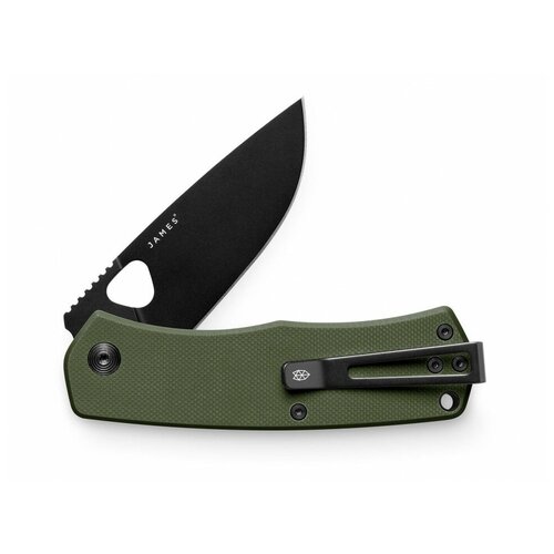 фото Нож the james brand the folsom, od green / black