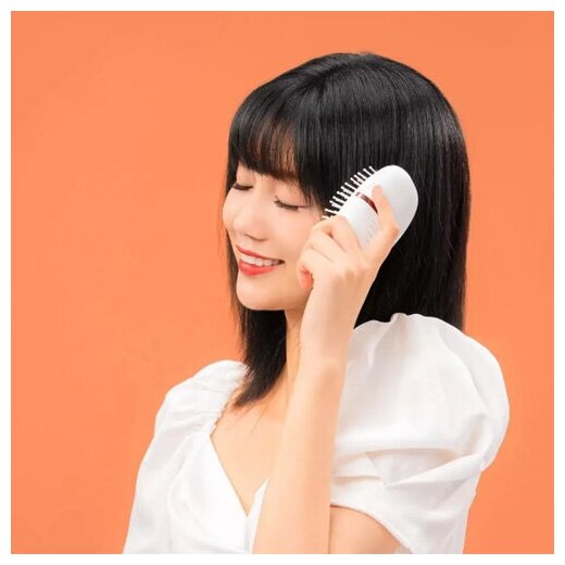 Ионизирующая расческа Xiaomi Smate Negative Ion Hair Care White (SC-A01) - фотография № 2