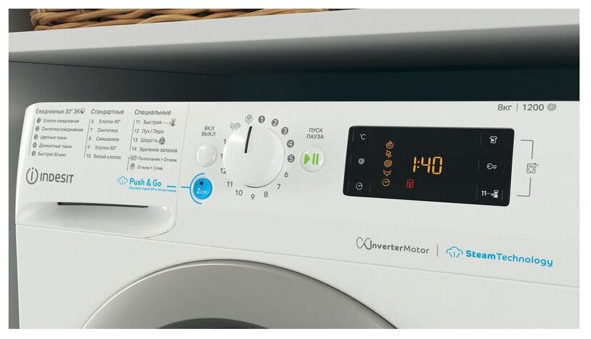 Стиральная машина Indesit BWSE 81293X WSV RU