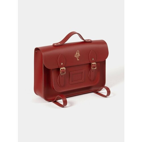 Рюкзак кожаный женский The Cambridge Satchel Co. The Matilda Batchel Backpack (Red)