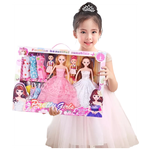 Подарочный набор кукол Барби для девочки в коробке 30 см/ Набор кукол Барби с одеждой и аксессуарами для девочки/ Игровой набор Барби - изображение
