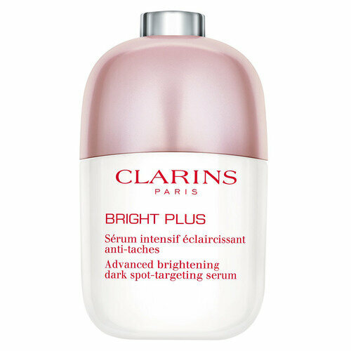 Clarins Paris Bright Plus 50ml сыворотка способствующая сокращению пигментации и придающая сияние коже