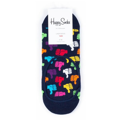носки happy socks ribbed embroidery yolo reyol01 36 40 Носки Happy Socks, размер 36-40, мультиколор