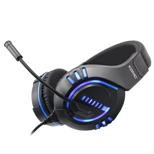 Наушники проводные KOMC G325 GAME головные черно-синий 187000₽