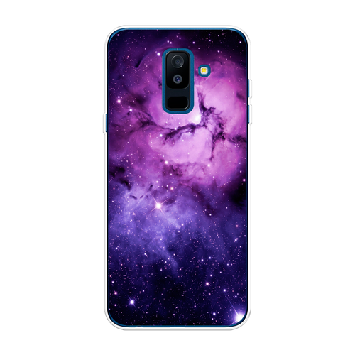 Силиконовый чехол на Samsung Galaxy A6 + / Самсунг Галакси А6 Плюс Космос 18 силиконовый чехол на samsung galaxy a6 самсунг галакси а6 космос