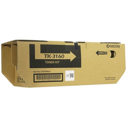 Тонер-картридж Kyocera TK-3160 чер. для P3045dn/P3050dn//P3060dn