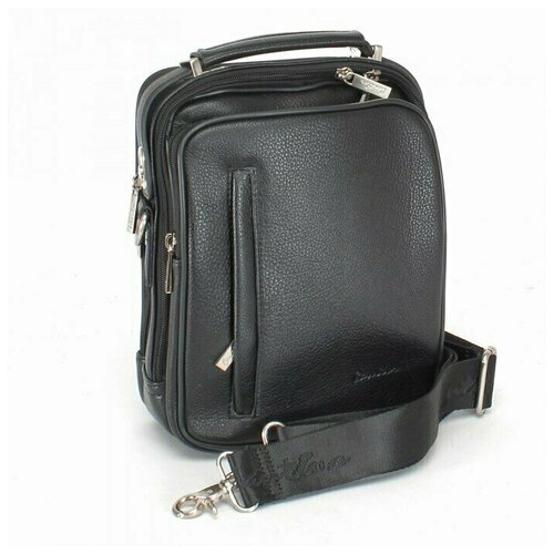 Cумка муж искусственная кожа Cantlor, черный