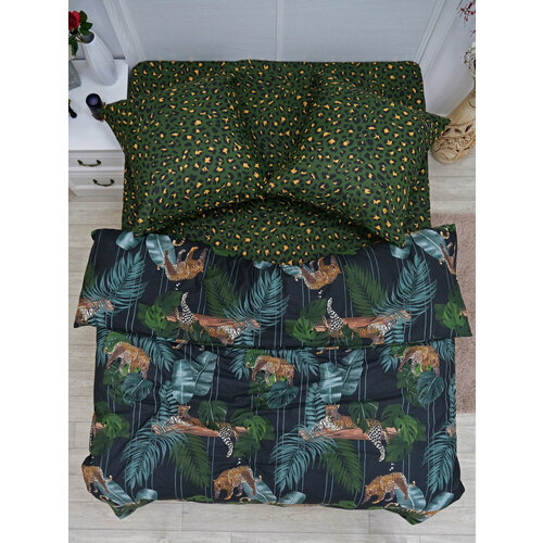 зеленый, желтый, черный