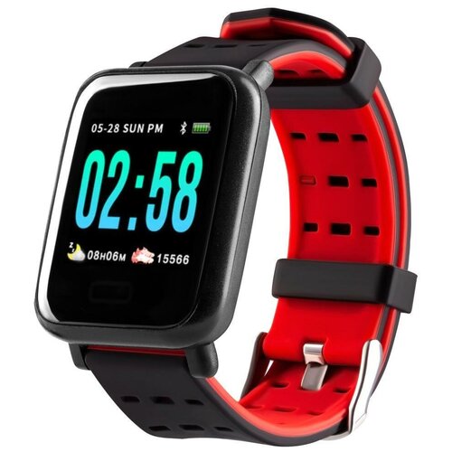 Часы здоровья Elband A6 с замером давления и пульса Красный 99000₽