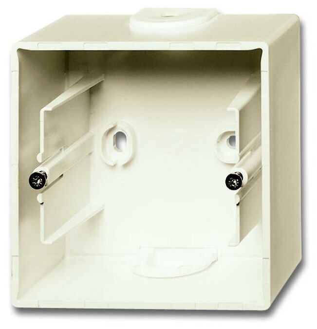 ABB BJB Basic 55 Беж Коробка для открытого монтажа 1-постовая