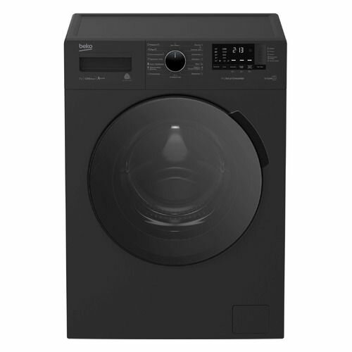 Стиральная машина Beko WSPE7612A, с фронтальной загрузкой, с паром, 7кг, 1200об/мин, инверторная