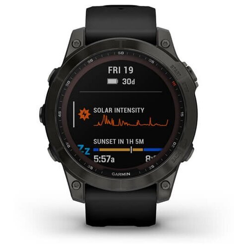 Смарт-часы Garmin fenix 7 Sapph Solar Carbon Gray Smart Watch 010-02540-21 9500000₽