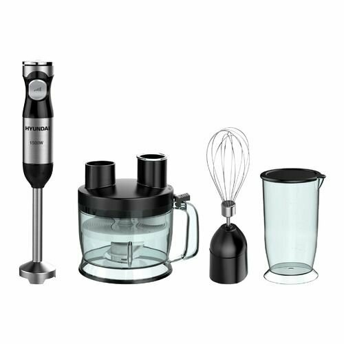 Блендер Hyundai HYB-H4945 погружной черныйсеребристый 569000₽