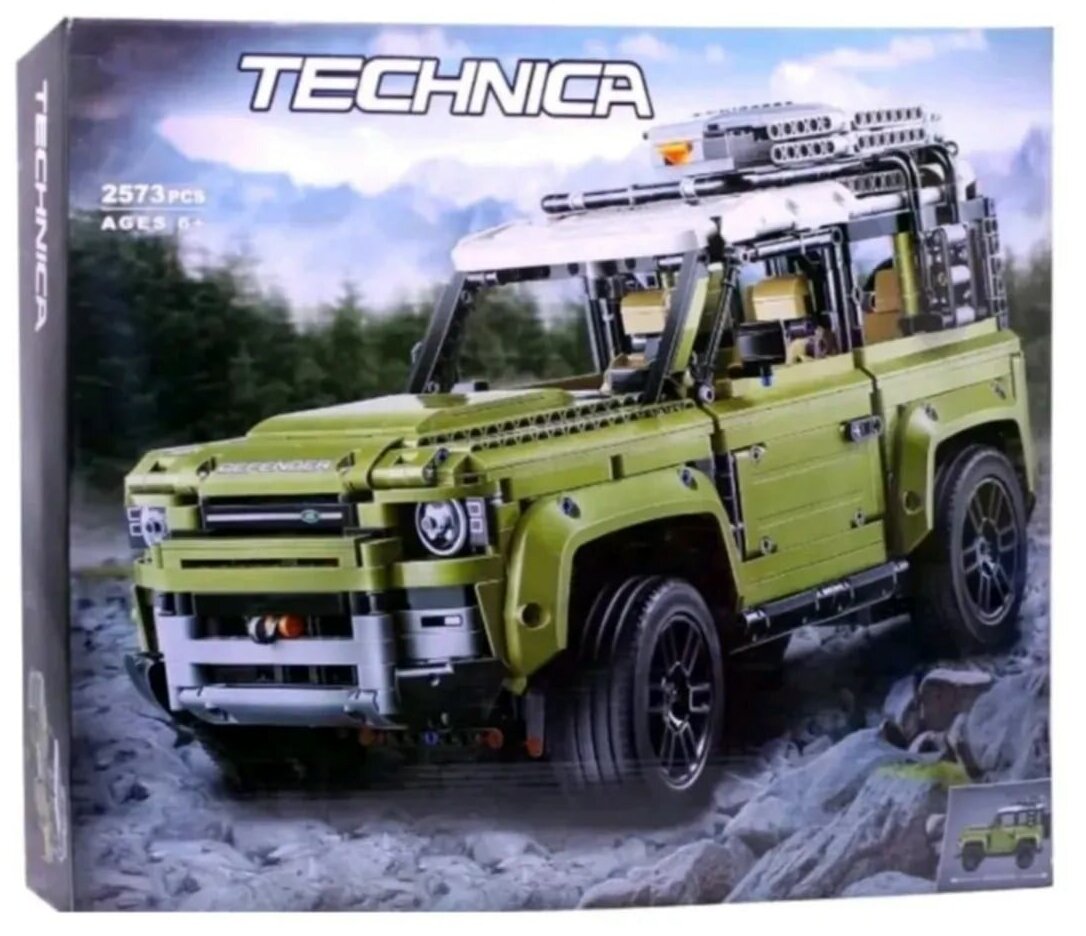 Конструктор/ Техник/ Land Rover Defender/ 2573 деталей/ 11450/ ребенку